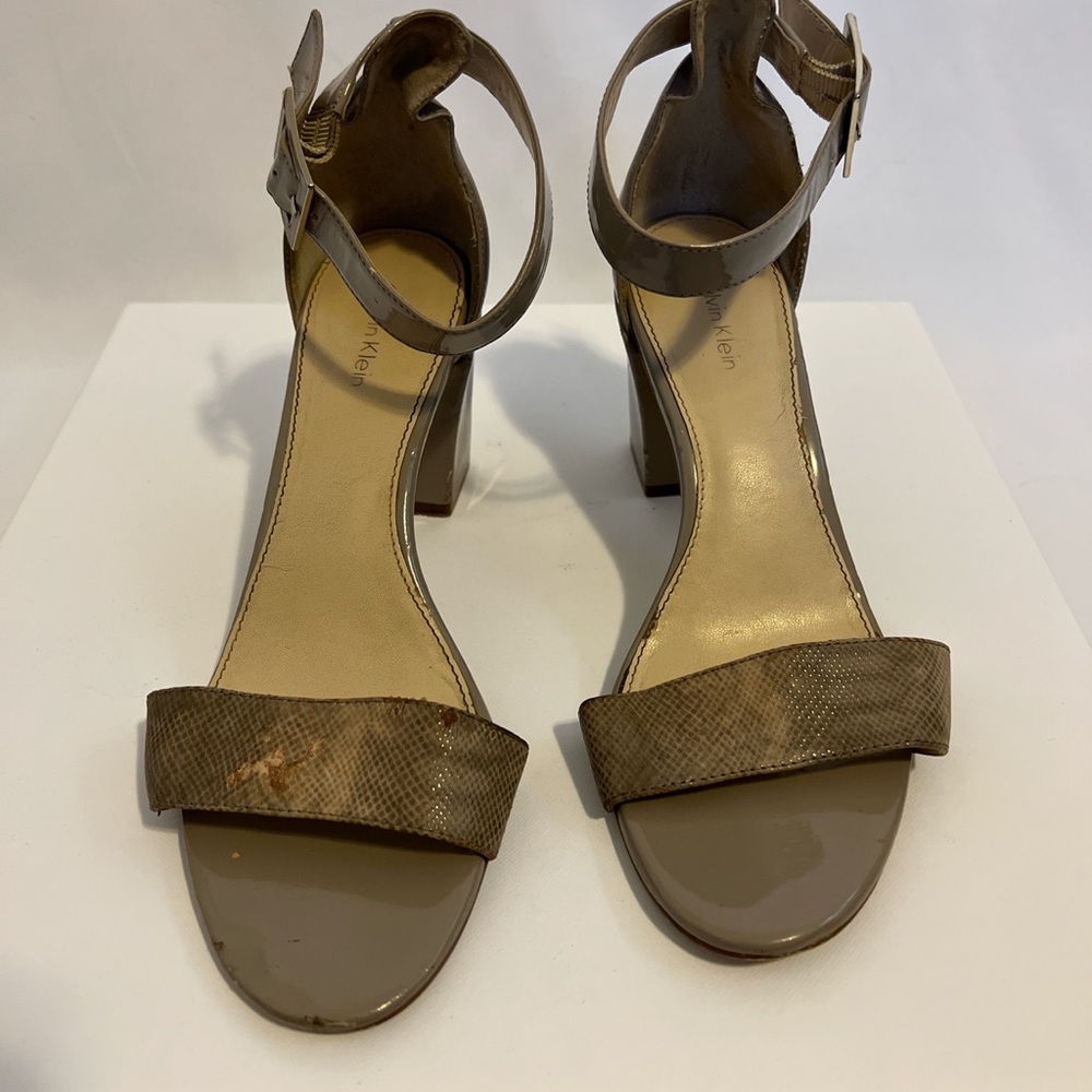 Calvin Klein Buckle Heels